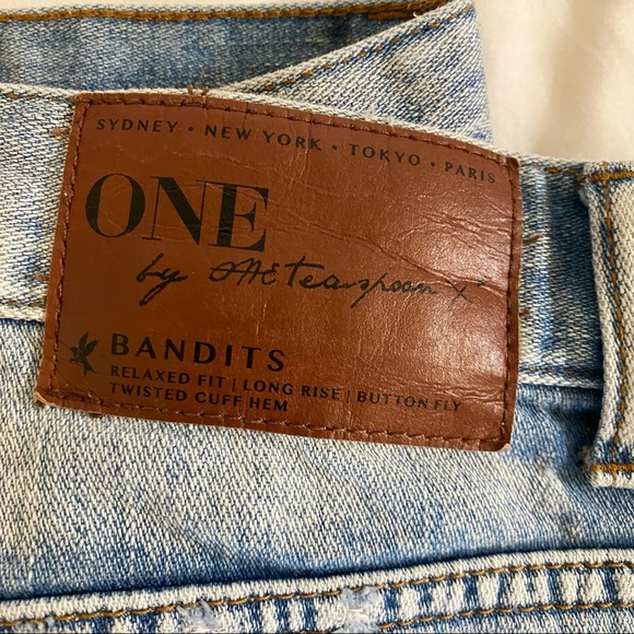 ONE X ONE TEASPOON Bandit Jean Shorts - Picture 4 of 4